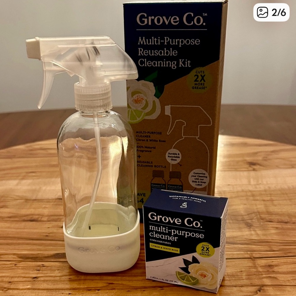 Grove Co. Multi-Purpose Reusable Cleaning Kit